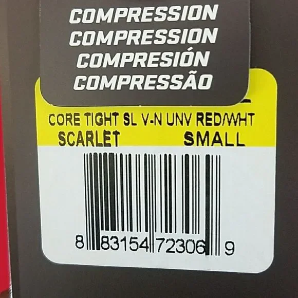 Nike Womens Pro Compression Shirt Red Small Nwt - Picture 7 of 8